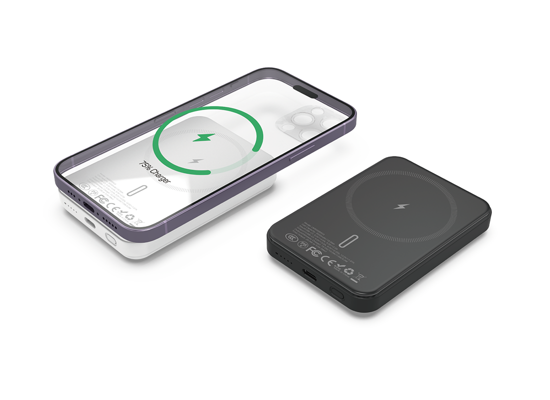 UMSSSB503 5,000mAh Magnetic & Wireless Charging Power Bank
