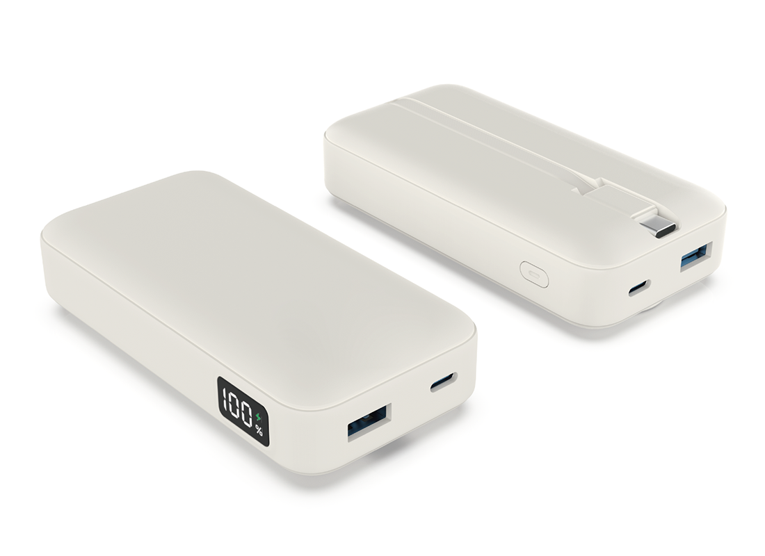 UPB1045L 10,000mAh Built-in Cable Power Bank