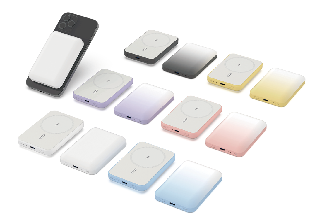 UD50CW 5,000mAh Magnetic & Wireless Charging Power Bank