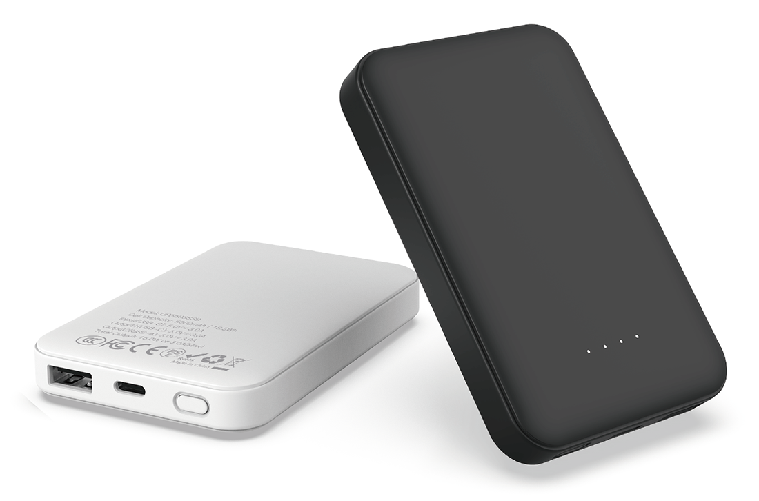 UPB503SSB 5,000mAh Credit Card size Power Bank